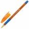Ручка шариковая масляная с грипом BRAUBERG Model-XL ORANGE, СИНЯЯ, узел 0,7 мм, линия 0,35 мм, 143246 - фото 49202423