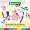 Фломастеры смываемые детские, противоударный наконечник, 6 цветов, BRAUBERG KIDS, ПВХ-упаковка с европодвесом, 152178 152178
