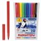 Фломастеры 10 ЦВЕТОВ CENTROPEN "Пингвины", смываемые, вентилируемый колпачок, 7790/10ET, 7 7790 1086 150055