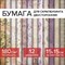 Бумага для скрапбукинга 15х15 см "Винтаж", двусторонняя, 12 листов, 12 дизайнов, 180 г/м2, ОСТРОВ СОКРОВИЩ, 662759 662759