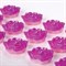 Стразы самоклеящиеся "Розы", розовые, 18 мм, 15 шт., на подложке, ОСТРОВ СОКРОВИЩ, 661582 661582