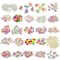 Набор для создания бижутерии и украшений BEADS SET, 450 элементов, 24 вида, BRAUBERG KIDS, 664695 664695