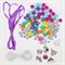 Набор для создания бижутерии и украшений BEADS SET ЕДИНОРОГИ, 164 элемента, BRAUBERG KIDS, 664699 664699