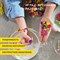 Конструктор POP-BEADS для творчества, игр и создания украшений, 150 бусин, основы для браслетов, колец, BRAUBERG KIDS, 664697 664697