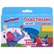 Пластилин мягкий ЮНЛАНДИЯ "ЮНЫЙ ВОЛШЕБНИК", 12 цветов 180 г, СО СТЕКОМ, ВЫСШЕЕ КАЧЕСТВО, европодвес, 106439 106439
