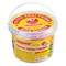 Пластилин на растительной основе (тесто для лепки) ПИФАГОР, 7 цветов, 420 г, пластиковое ведро, 104545 104545