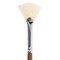 Кисть художественная профессиональная BRAUBERG ART CLASSIC, щетина, веерная, № 6, длинная ручка, 200744 200744 - фото 49220693