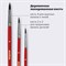 Кисти ПИФАГОР, набор 3 шт. (ПОНИ: круглые № 2, 3, 4), пакет с европодвесом, 200227 200227 - фото 49221283