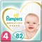 Подгузники 82 шт. PAMPERS (Памперс) Premium Care, размер 4 (9-14 кг), 1210801 605873