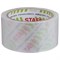 Клейкая лента упаковочная 50 мм x 66 м, прозрачная, толщина 40 микрон, STAFF CLASSIC, 440175 440175