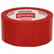 Клейкая лента упаковочная 48 мм х 66 м, КРАСНАЯ, толщина 45 микрон, BRAUBERG, 440074 440074