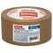 Клейкая лента упаковочная, 50 мм х 66 м, КОРИЧНЕВАЯ, УСИЛЕННАЯ, МОРОЗОСТОЙКАЯ, толщина 50 микрон, BRAUBERG, 440113 440113