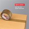 Клейкая лента упаковочная, 50 мм х 66 м, КОРИЧНЕВАЯ, УСИЛЕННАЯ, МОРОЗОСТОЙКАЯ, толщина 50 микрон, BRAUBERG, 440113 440113