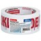 Клейкая лента упаковочная, 48 мм х 66 м, белая, надпись "ЖИДКОЕ!!!", 45 микрон, BRAUBERG, 440127 440127
