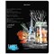 Тетрадь А5, 48 л., BRAUBERG, скоба, клетка, глянцевый лак, "Города" (микс в спайке), 404346 404346