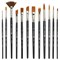 Кисти художественные набор 12 шт., синтетика, BRAUBERG ART CLASSIC, 200963 200963