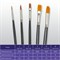 Кисти художественные набор 5 шт., синтетика, BRAUBERG ART CLASSIC, № 1-10, 200958 200958