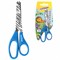 Ножницы ЮНЛАНДИЯ "САФАРИ", 130 мм, с цветной печатью, картонная упаковка с подвесом, ассорти, 236986 236986