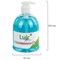Мыло жидкое антибактериальное 500 мл ЛЮИР, увлажняющее, дозатор 606488 - фото 49553973
