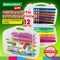 Фломастеры в суперкейсе эргономичные 12 цветов, вентилируемый колпачок, BRAUBERG KIDS, 152184 152184