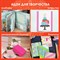 Клейкие WASHI-ленты для декора "ПАСТЕЛЬ", 7 холодных цветов, 15 мм х 3 м, рисовая бумага, ОСТРОВ СОКРОВИЩ, 661701 661701