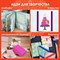 Клейкие WASHI-ленты для декора "ИНТЕНСИВ", 7 холодных цветов, 15 мм х 3 м, рисовая бумага, ОСТРОВ СОКРОВИЩ, 661699 661699