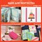 Клейкие WASHI-ленты для декора "ПАСТЕЛЬ", 7 теплых цветов, 15 мм х 3 м, рисовая бумага, ОСТРОВ СОКРОВИЩ, 661700 661700