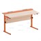 Стол ученический с наклоном столешницы (0-15°) на прямоугольной трубе СТО2прРН