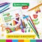 Карандаши цветные BRAUBERG KIDS, 50 цветов, трехгранный корпус, грифель мягкий 3 мм, 181946 181946