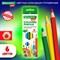 Карандаши цветные утолщенные BRAUBERG KIDS, 6 цветов, шестигранные, грифель 5 мм, натуральное дерево, 181877 181877