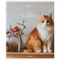 Тетради ДЭК А5 48 л. КОМПЛЕКТ 5 шт. BRAUBERG, клетка, матовая ламинация, "Cats", 404673 404673