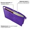 Папка на молнии с ручками ПИФАГОР, А4, 1 отделение, пластик, 55 мм, фиолетовая, 228237 228237