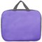 Папка на молнии с ручками STAFF EVERYDAY, А4, ширина 80 мм, полиэстер, сиреневая, 270741 270741