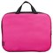 Папка на молнии с ручками STAFF EVERYDAY, А4, ширина 80 мм, полиэстер, розовая, 270743 270743