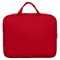 Папка на молнии с ручками STAFF EVERYDAY, А4, ширина 80 мм, полиэстер, красная, 270739 270739