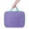 Папка на молнии с ручками STAFF EVERYDAY А4, 1 отделение, полиэстер, 80 мм, лавандовый, 271487 271487