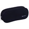 Пенал-косметичка BRAUBERG овальный, полиэстер, "Black", 22х9х5 см, 229271 229271