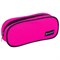 Пенал-косметичка BRAUBERG овальный, полиэстер, "Pink", 22х9х5 см, 229270 229270