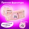 Пенал мягкий ЮНЛАНДИЯ, 2 отделения, полиэстер, "Kitty", розовый, 21х6х9 см, 270261 270261