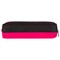 Пенал-косметичка BRAUBERG, мягкий, "Black&Bright", черно-розовый, 21х5х5 см, 229006 229006