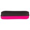 Пенал-косметичка BRAUBERG, мягкий, "Black&Bright", черно-розовый, 21х5х5 см, 229006 229006