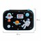 Пенал BRAUBERG KIDS большой удобный с откидной планкой, EVA, 22х15х4 см, "Space out", 271556 271556
