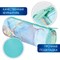 Пенал-тубус BRAUBERG, с эффектом Soft Touch, мягкий, "Mint marble", 22х8 см, 271568 271568