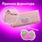 Пенал мягкий ЮНЛАНДИЯ, 2 отделения, полиэстер, "Strawberry shortcake", розовый, 21х9х6 см, 271577 271577