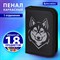Пенал BRAUBERG, 1 отделение, полиэстер, 21х14 см, "Husky", 271532 271532