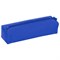 Пенал-тубус ПИФАГОР на молнии, текстиль, синий, 20х5 см, 104391 104391