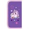 Пенал ПИФАГОР, 2 отделения, ламинированный картон, 19х11 см, "Happy Unicorn", 271533 271533
