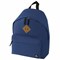 Рюкзак BRAUBERG СИТИ-ФОРМАТ один тон, универсальный, синий, 41х32х14 см, 225373 225373
