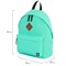 Рюкзак BRAUBERG СИТИ-ФОРМАТ один тон, универсальный, бирюзовый, 41х32х14 см, 229887 229887