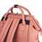 Рюкзак BRAUBERG CELEBRITY универсальный, экокожа, длинные ручки, коралловый, 34х23х15 см, 227078 227078